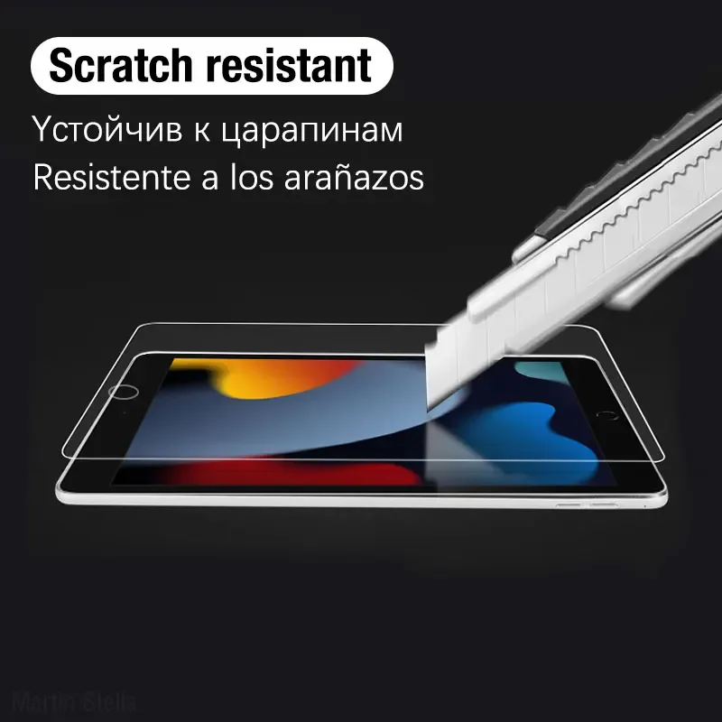 Protection d'écran en verre trempé pour iPad (Pro, Air, Mini, 10.2, 10.5, 11, 12.9) - Image 2