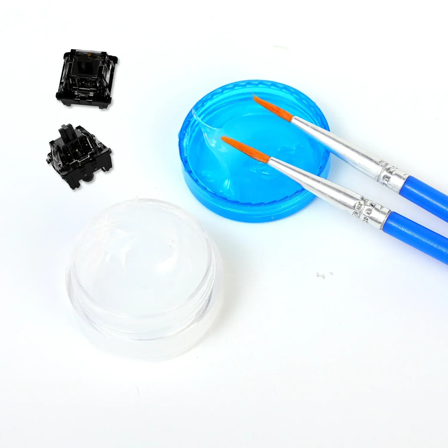 Kit de lubrification 4-en-1 pour clavier mécanique avec pinceau et extracteur de touches - Image 2