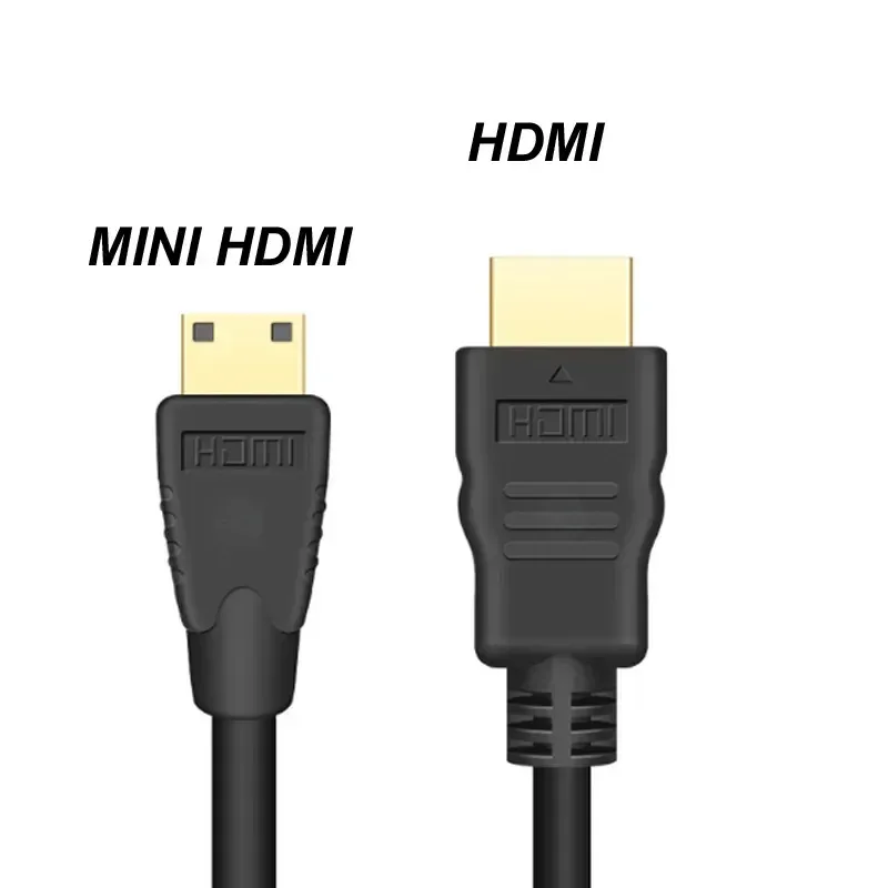 Câble Mini HDMI vers HDMI - 1080p, Connecteurs Plaqués Or, Compatible 3D - Image 4