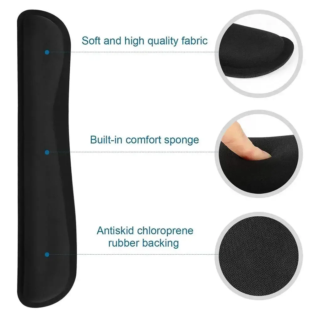 Repose-poignet ergonomique en mousse à mémoire de forme pour clavier et souris - Image 2