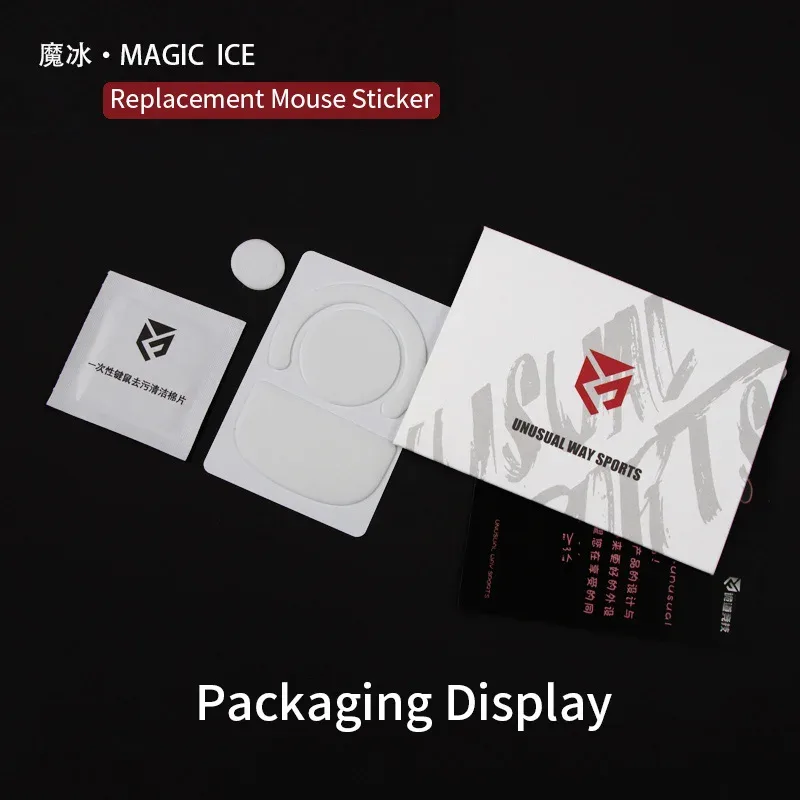 InusualWaySports - Patins de souris en PTFE pour Logitech G309 - Surface incurvée - Image 5
