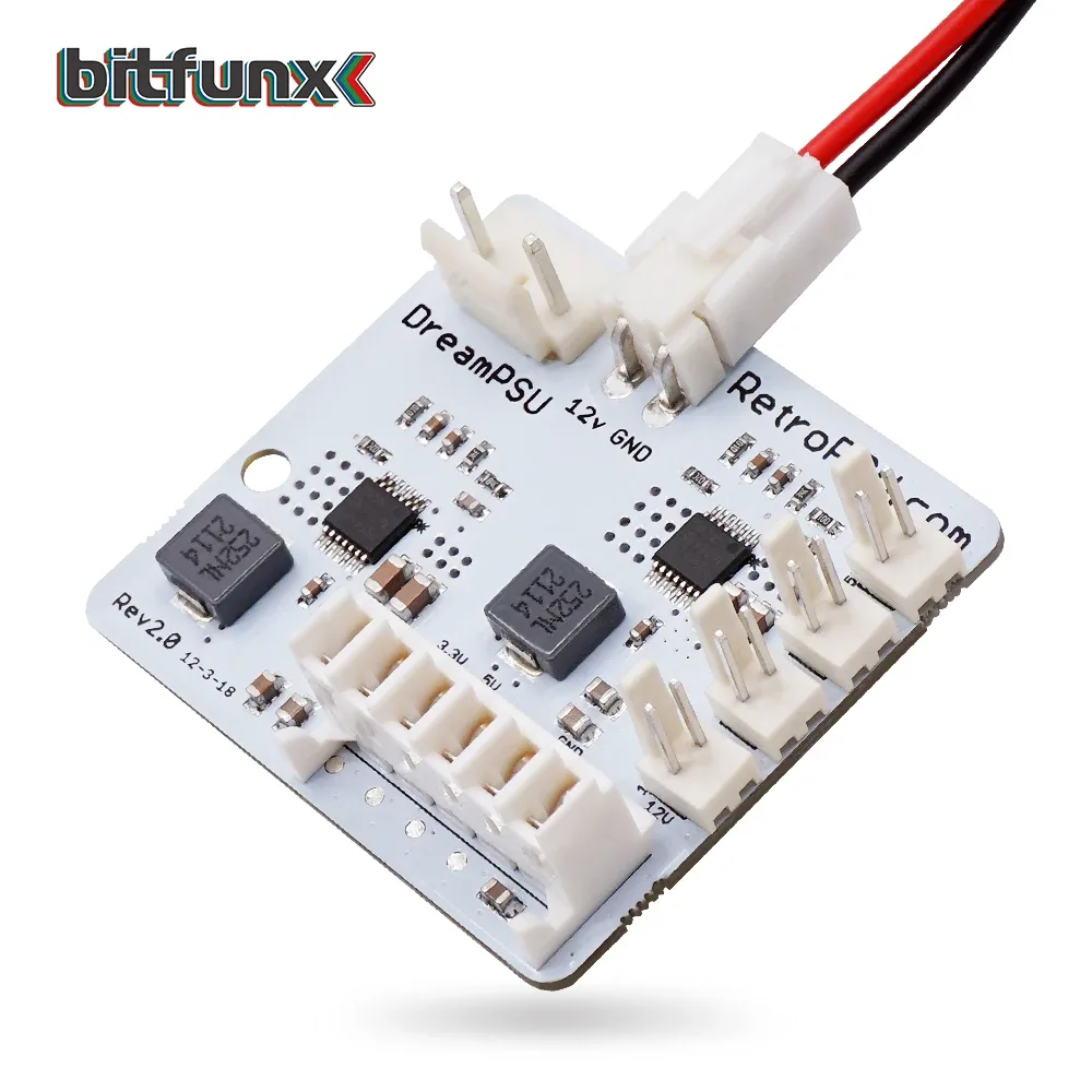 Bitfunx DreamPSU Rev2.0 - Alimentation 12V pour SEGA Dreamcast - Image 5