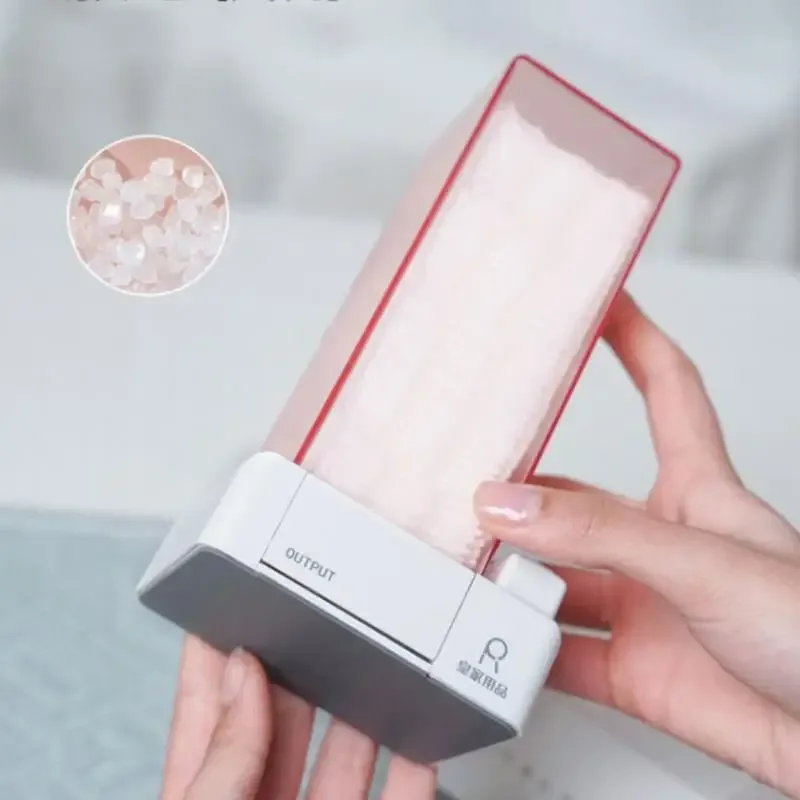 Distributeur automatique de cotons démaquillants anti-poussière - Image 4