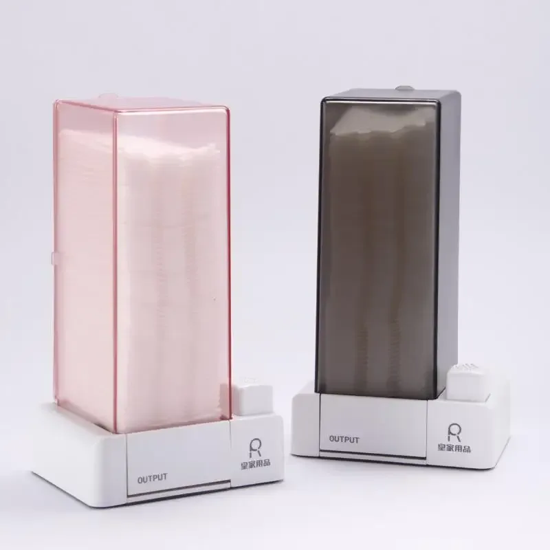 Distributeur automatique de cotons démaquillants anti-poussière - Image 1