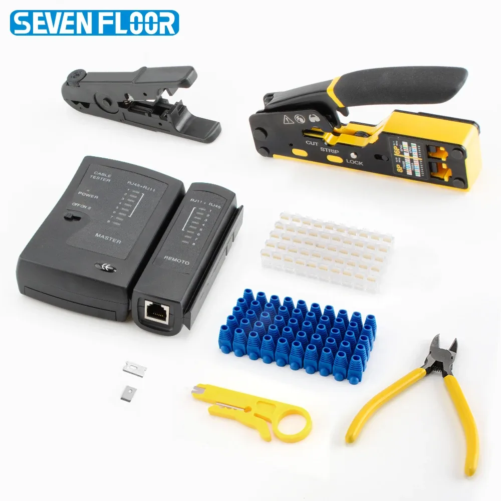 Kit complet de sertissage RJ45
