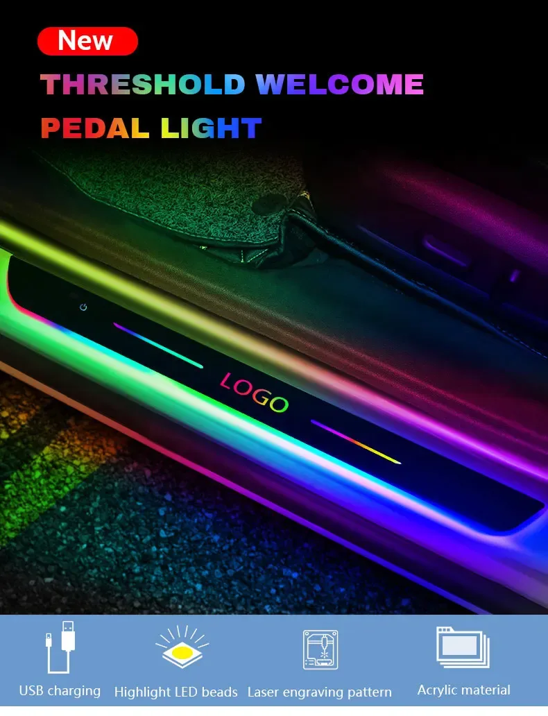 Seuil de porte LED