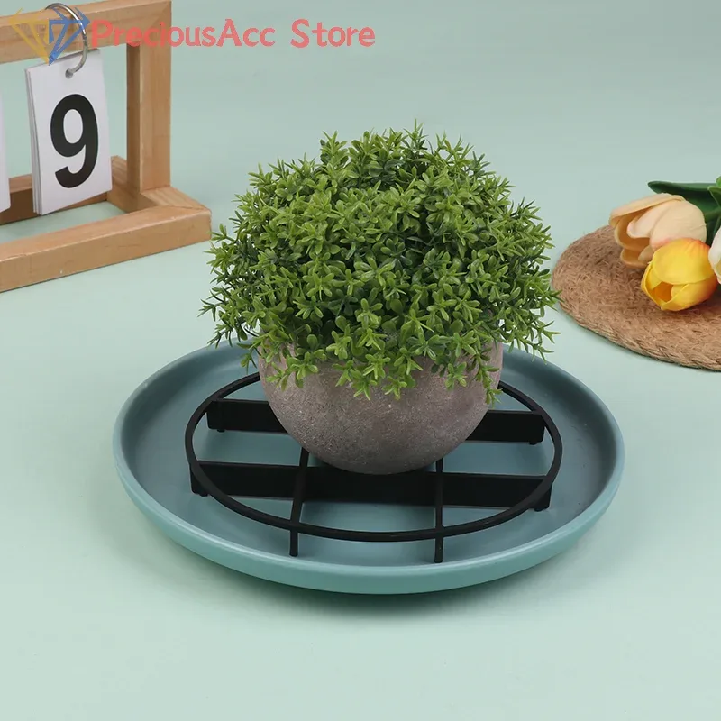 Lot de 10 pots de fleurs en plastique pour intérieur et extérieur - Image 3