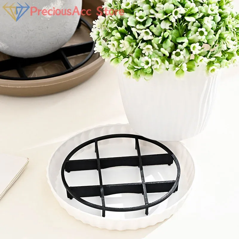 Lot de 10 pots de fleurs en plastique pour intérieur et extérieur - Image 4