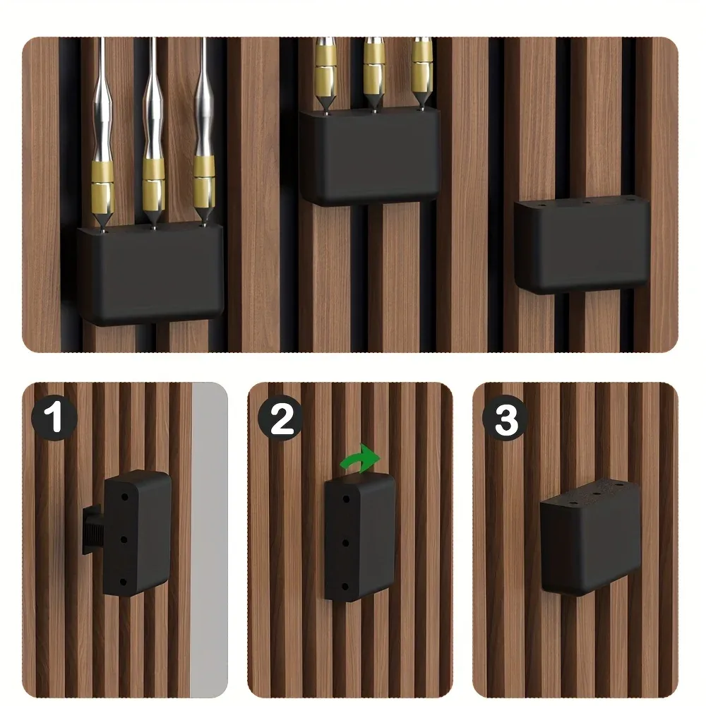 Détails de rangement et fixation