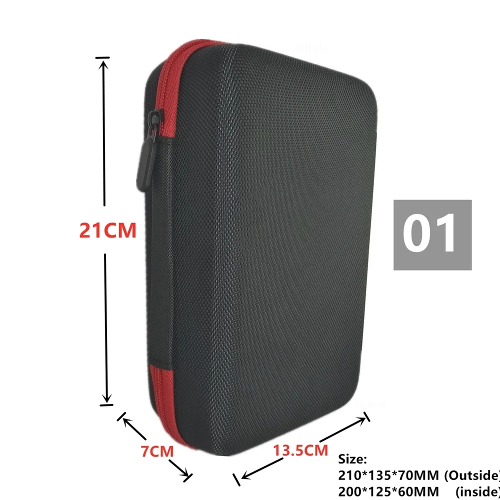 Étui de rangement antichoc OligBox pour multimètre numérique et accessoires électroniques 2