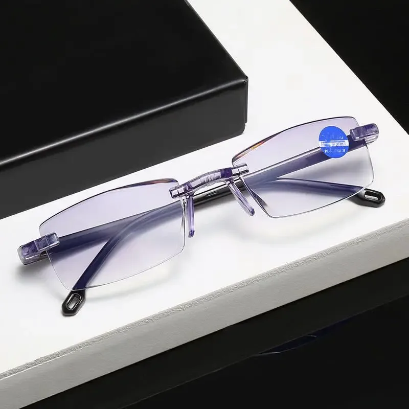 Lunettes de lecture progressives anti-lumière bleue haute résistance - Image 3