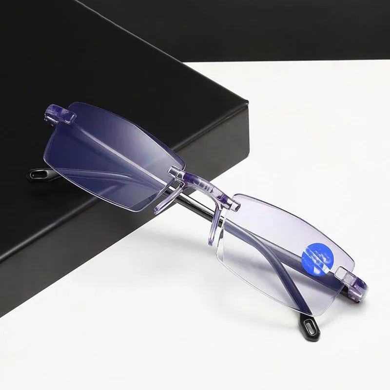 Lunettes de lecture progressives anti-lumière bleue haute résistance - Image 2