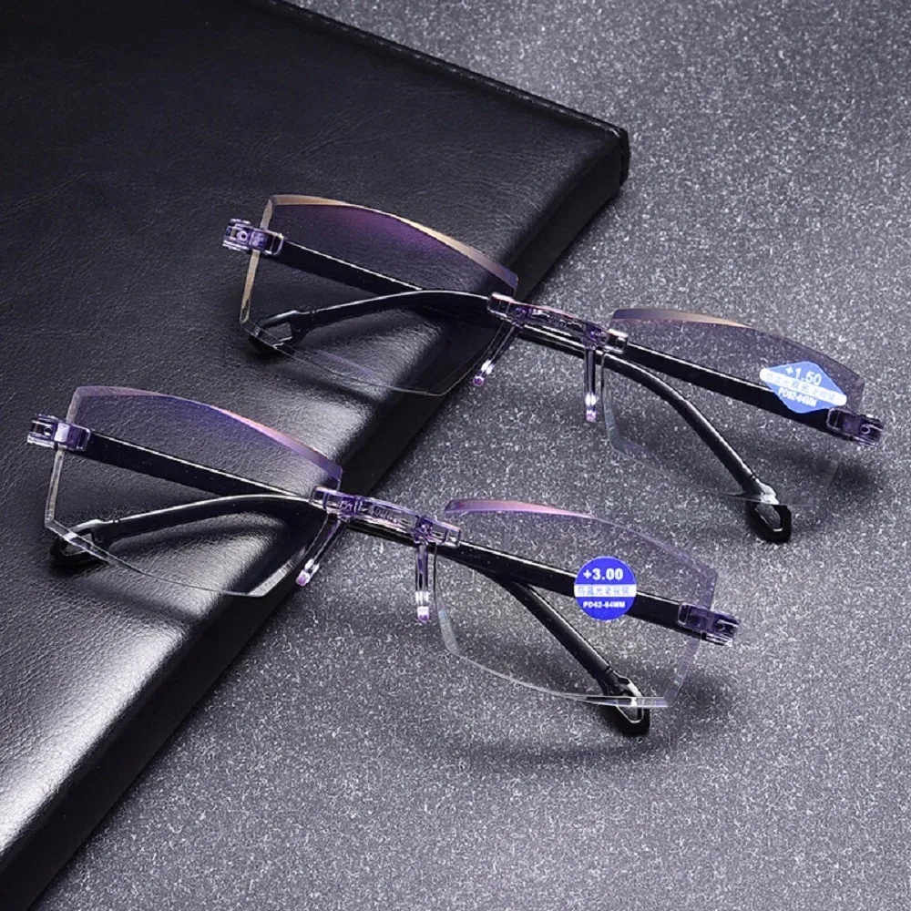 Lunettes de lecture progressives anti-lumière bleue haute résistance - Image 4