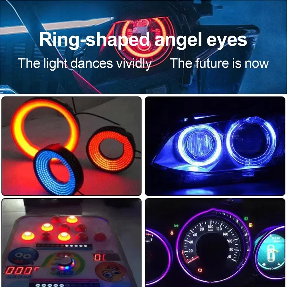 Anneau LED WS2812B Adressable Individuellement (8/12/16/24/35/42 LEDs) - SMD 5050 - 5V - Image 3