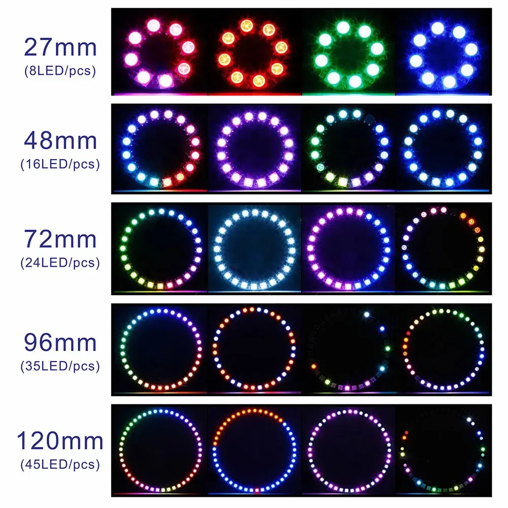 Dimensions variées