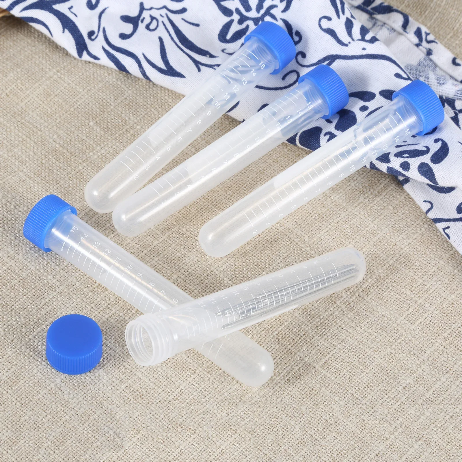 Lot de 5 flacons de rangement transparents pour broderie et couture 5