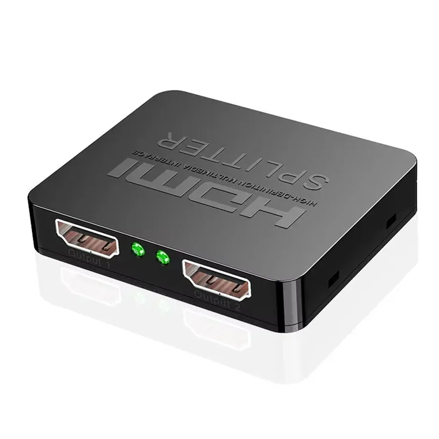 Répartiteur HDMI 4K - 1 entrée vers 4 sorties avec synchronisation audio 8