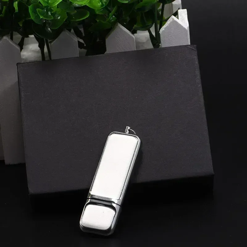 Clé USB 2.0 JASTER en cuir personnalisable avec impression de logo en couleur - Image 6