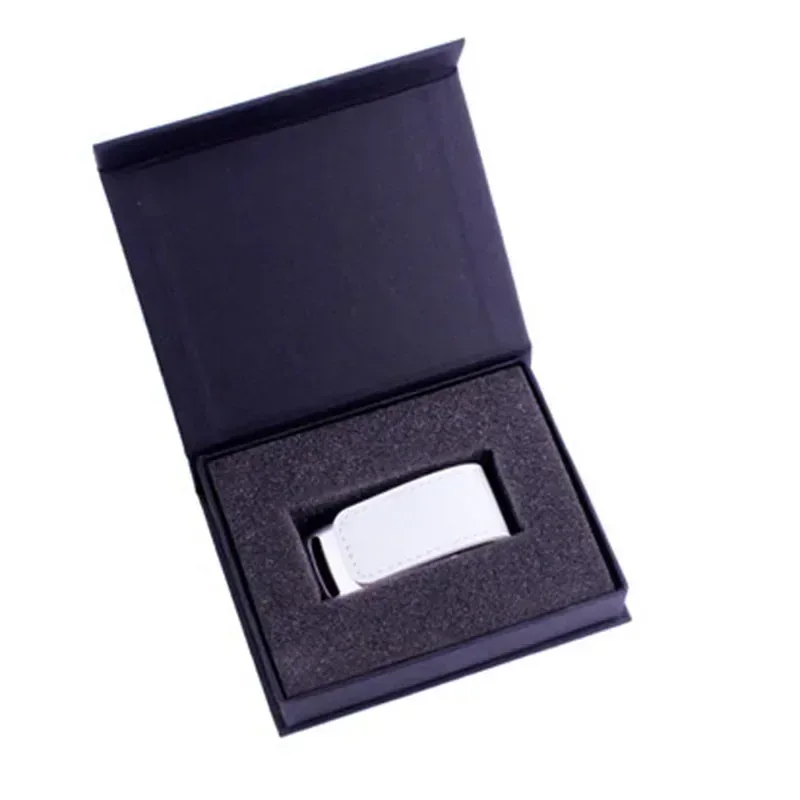Clé USB 2.0 JASTER en cuir personnalisable avec impression de logo en couleur 10