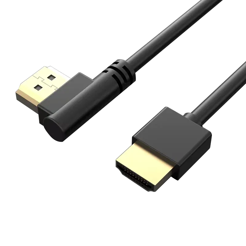 Câble HDMI 2.0 4K UHD Canfon - Coudé à 90° - 18 Gbit/s - 60 Hz - Image 6