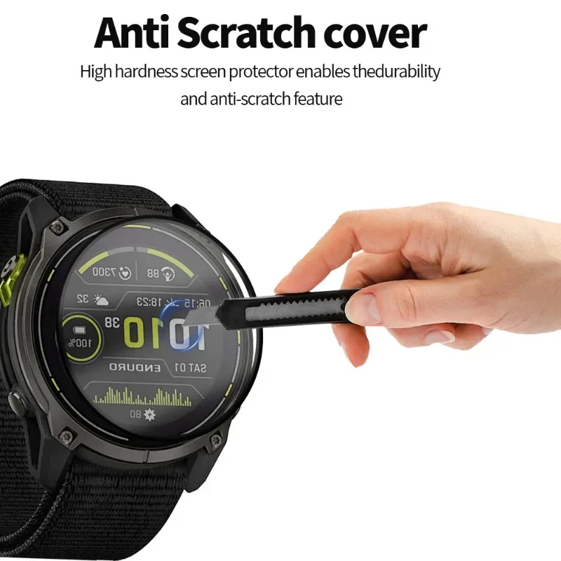 Protection d'écran en verre trempé pour Garmin Enduro 3 - Image 5