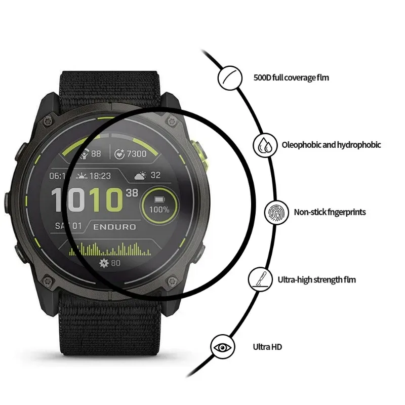 Protection d'écran en verre trempé pour Garmin Enduro 3 - Image 6