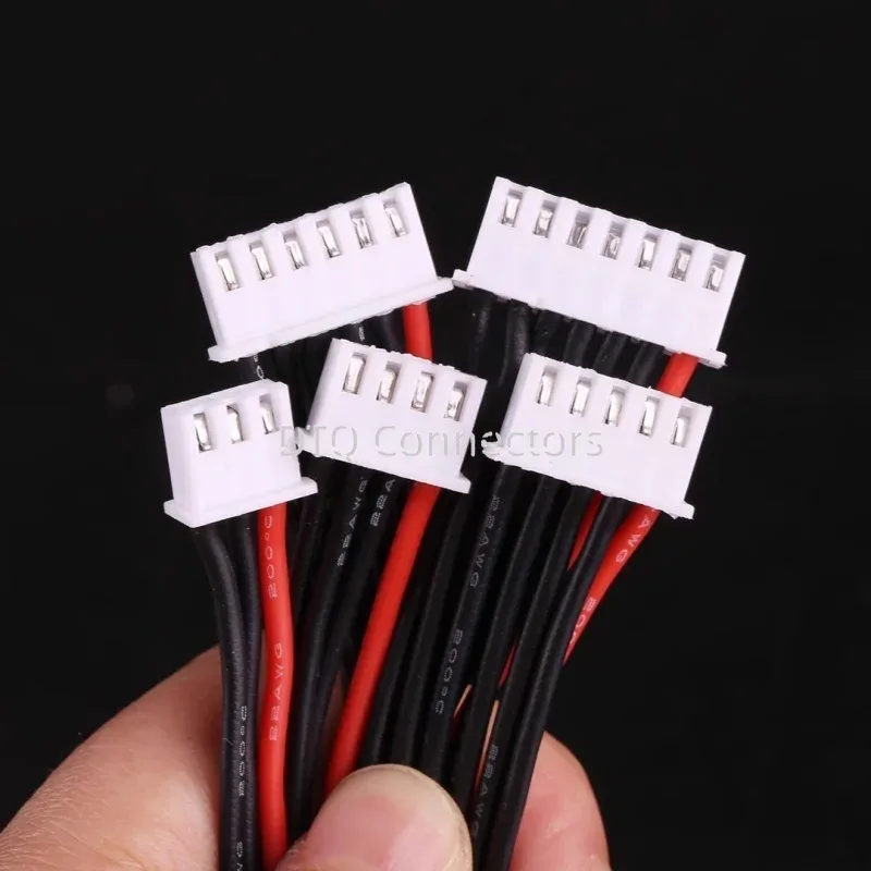 Câble d'extension de charge JST-XH 2,54 mm pour batterie LiPo - Silicone 22AWG (1S-7S) - Image 2