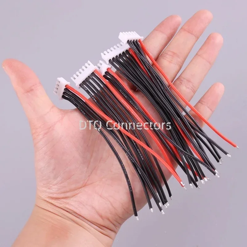 Câble d'extension de charge JST-XH 2,54 mm pour batterie LiPo - Silicone 22AWG (1S-7S) - Image 5