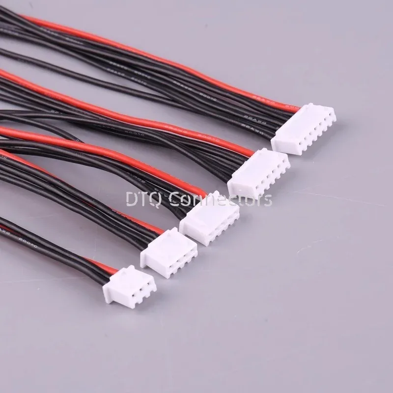 Câble d'extension de charge JST-XH 2,54 mm pour batterie LiPo - Silicone 22AWG (1S-7S) - Image 1