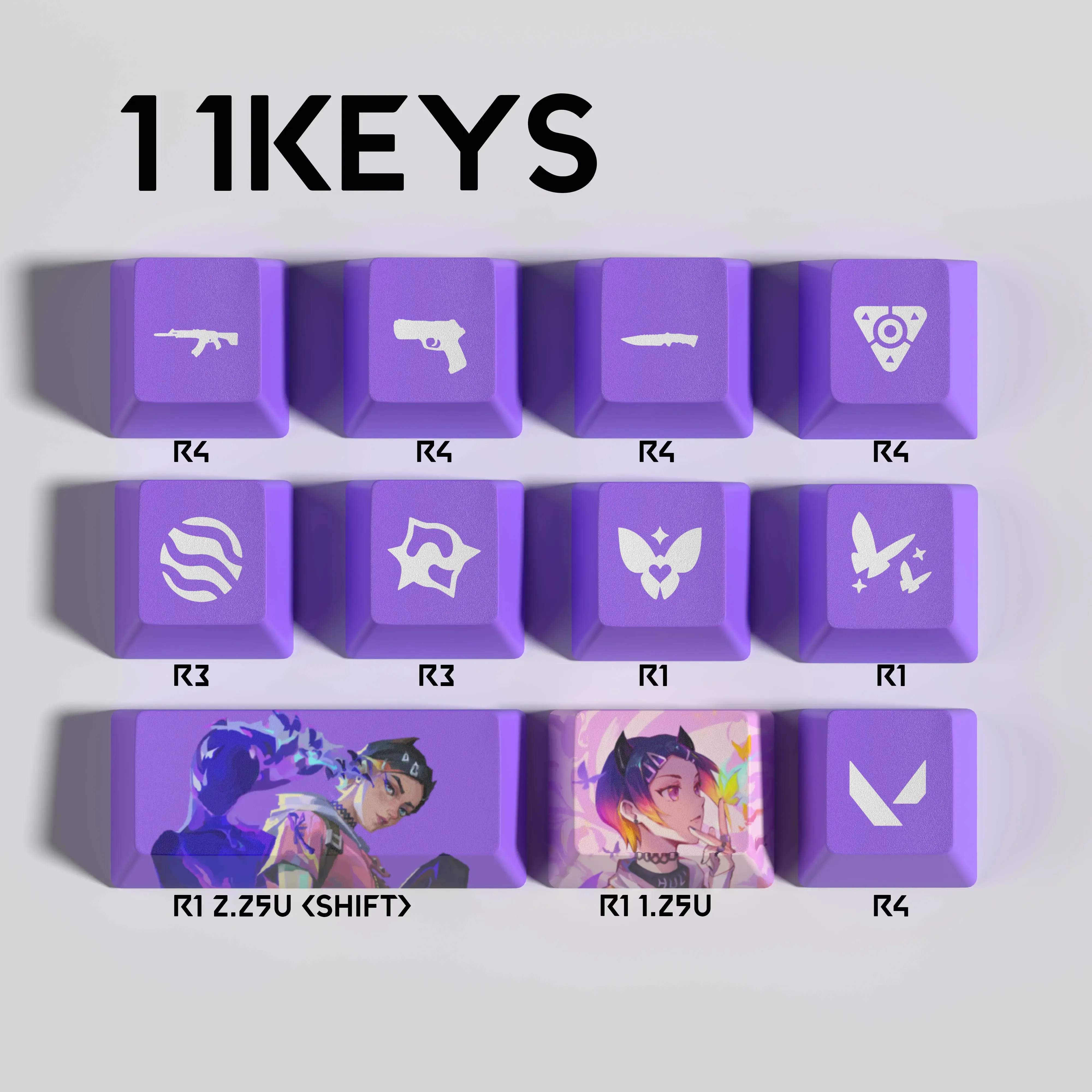 Aperçu Keycaps 2