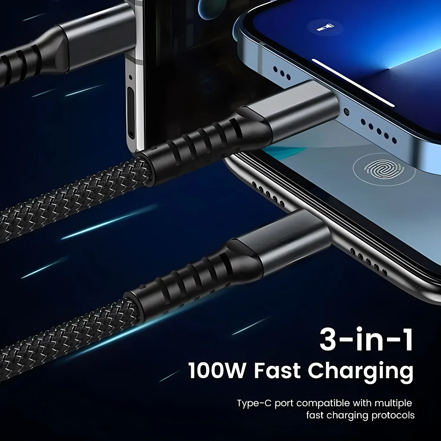 Démonstration de la recharge multi-appareil