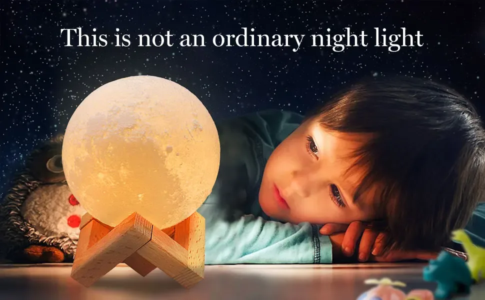 Lampe Lunaire 3D