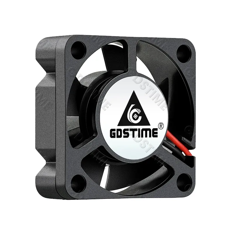 Gdstime Ventilateur de Refroidissement Axial 30x30x10 mm 5V/12V/24V à Double Roulement à Billes Sans Balais - Image 2