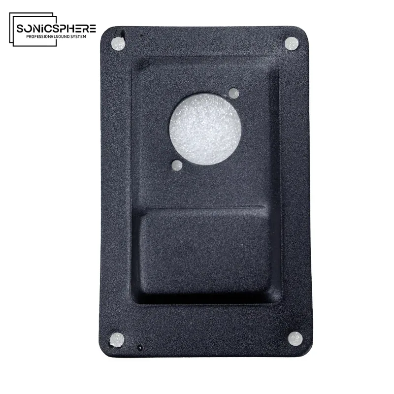 SonicSphere – Plaque arrière en aluminium pour enceinte PA, 70 x 110 x 2 mm - Image 1