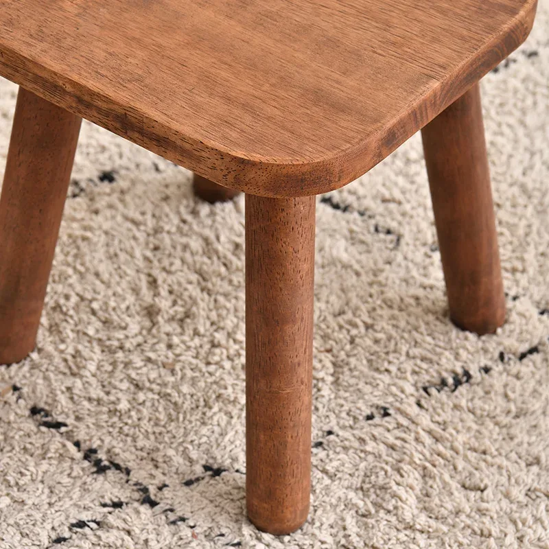 Tabouret d'appoint Alicante en bois massif - Image 2