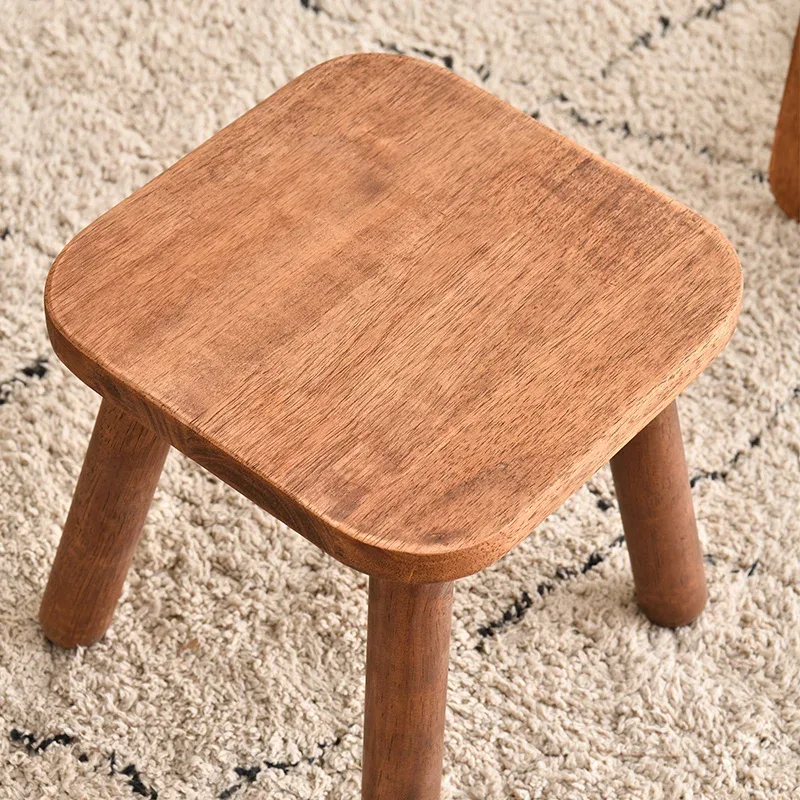 Tabouret d'appoint Alicante en bois massif - Image 3