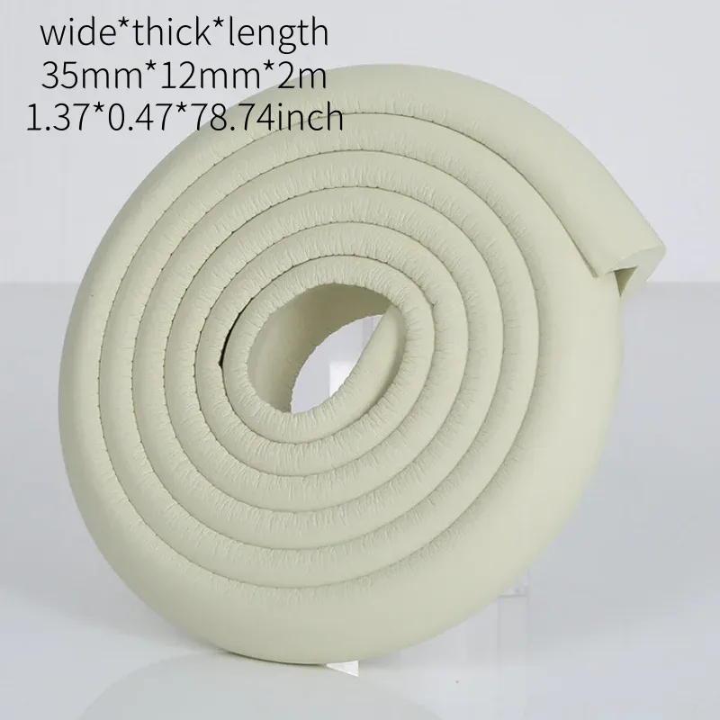 Bande de protection d'angle en mousse extra épaisse pour meubles - 2 m 2