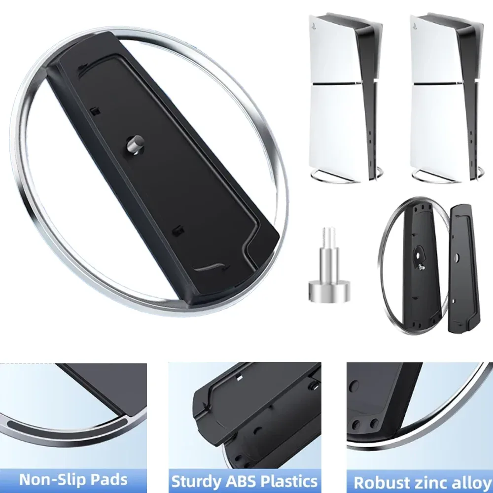 Socle de support vertical pour PS5, PS5 Slim et PS5 Pro (Éditions Standard et Digitale) - Image 1