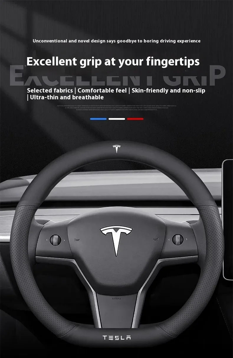 Housse de volant Tesla luxe