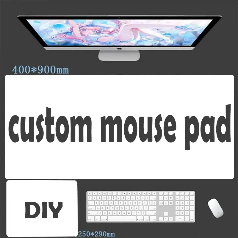 Tapis de souris gaming personnalisé - Motif Anime - Format XL - Image 1