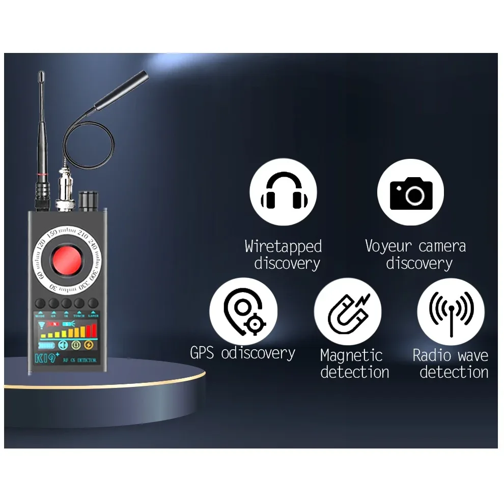 Détecteur K19+ de caméras cachées, signaux RF et traceurs GPS - Image 6