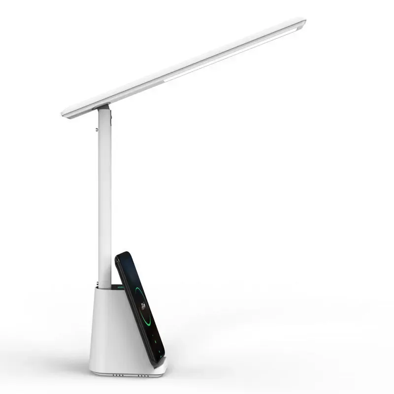 Lampe de bureau LED intelligente 15W avec chargeur sans fil et protection oculaire - Image 4