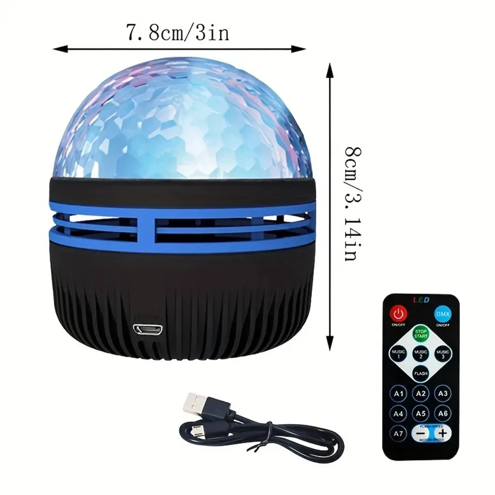 Projecteur Galaxie Aurora et Veilleuse LED Rotative avec Télécommande - Image 6