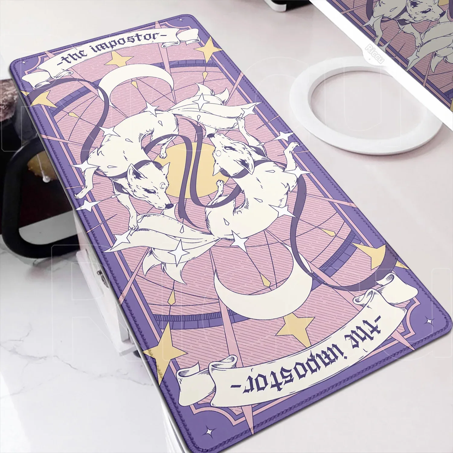 Design Anime Fox Violet