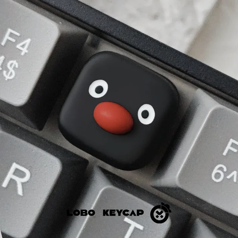 Vue latérale du keycap