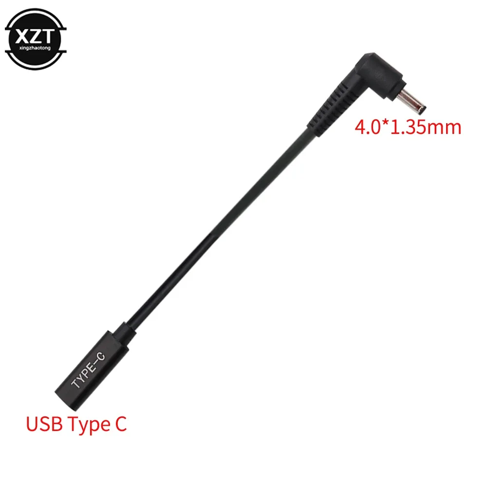 Câble adaptateur d'alimentation USB-C femelle vers connecteurs DC Jack pour ordinateurs portables Asus, Dell et HP - Image 4