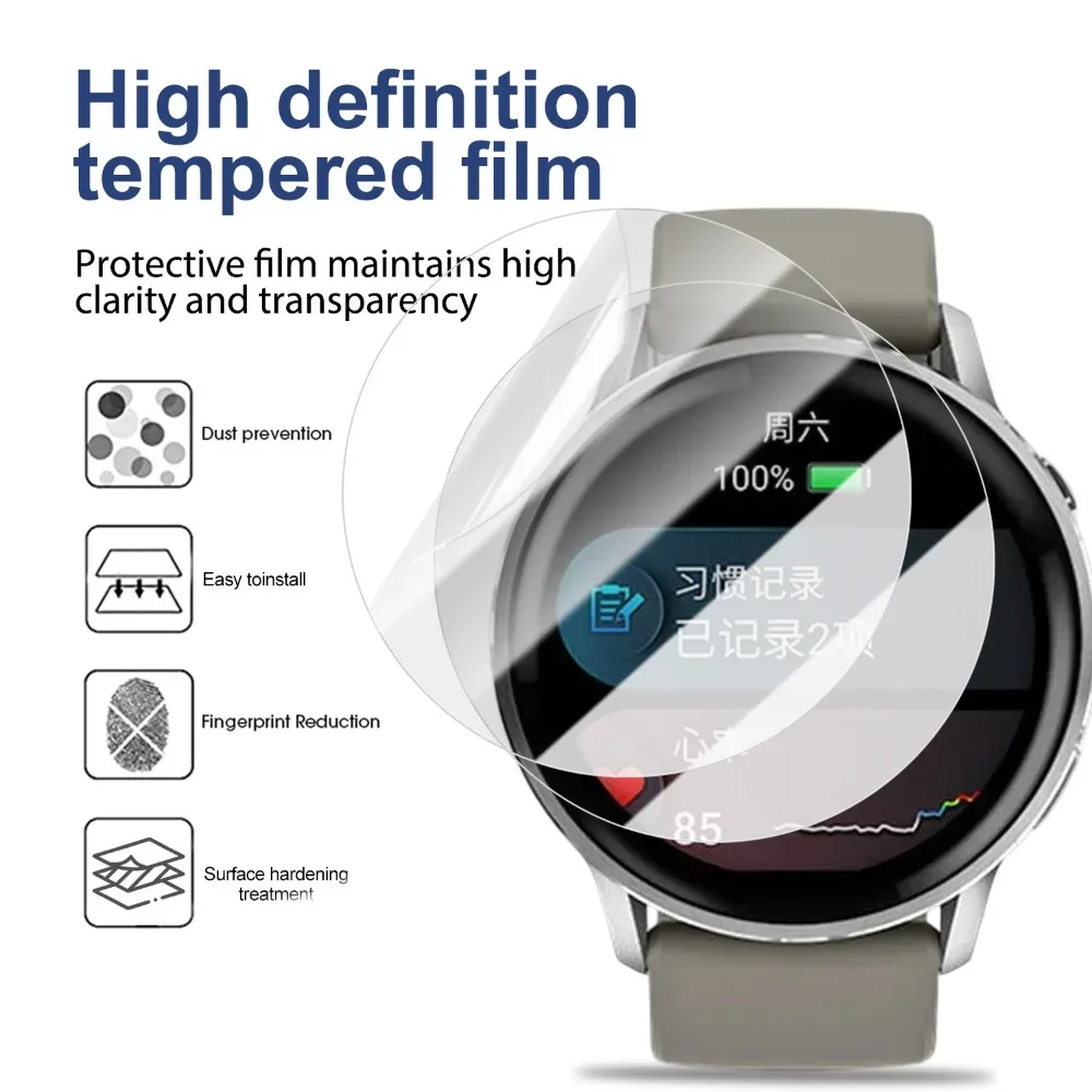 Lot de films de protection d'écran en hydrogel souple pour Garmin Venu 4 (41mm / 45mm) 5
