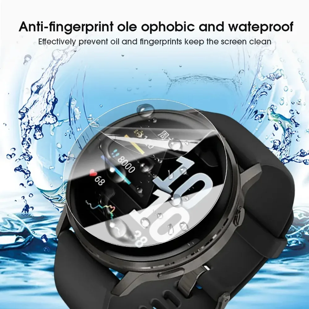 Lot de films de protection d'écran en hydrogel souple pour Garmin Venu 4 (41mm / 45mm) 4