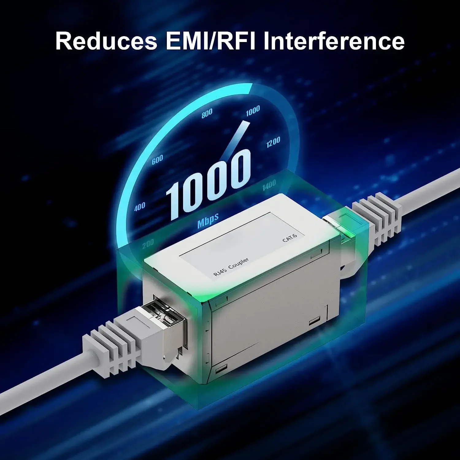 ZOERAX Coupleur RJ45 10 Gbps – Raccord Ethernet Femelle vers Femelle (Cat7/Cat6/Cat5e) - Image 6
