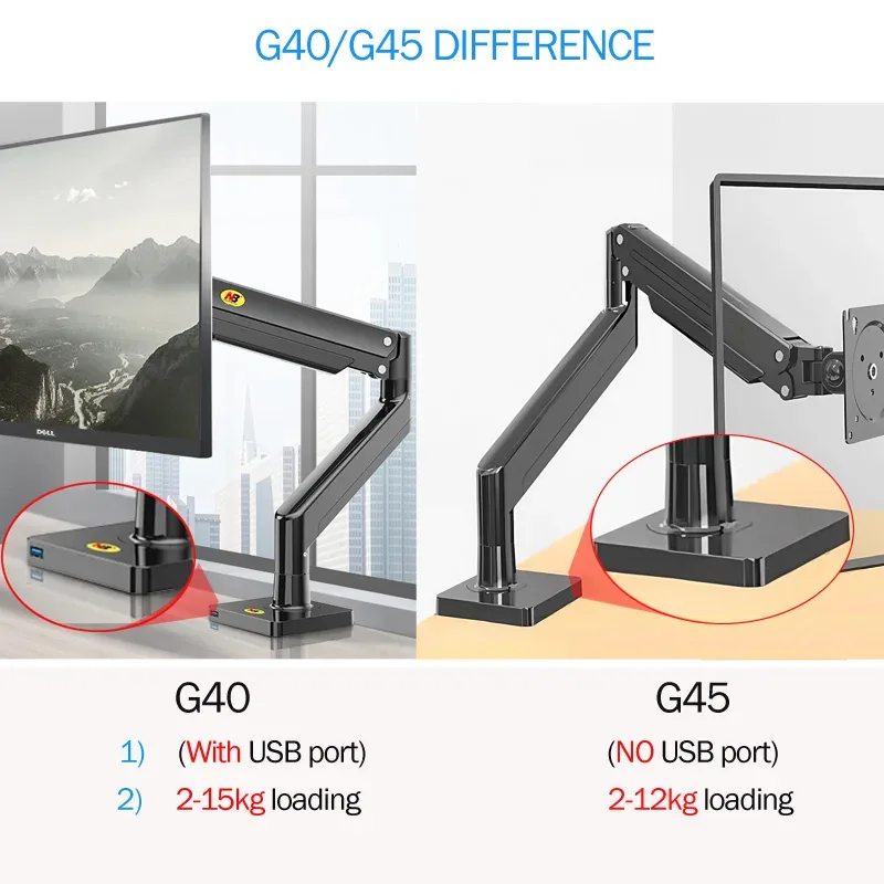 NB G40 Support de Moniteur